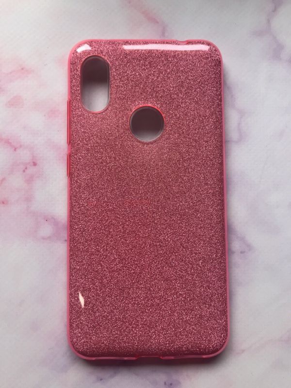 Силіконовий чохол Shine Silicone Case для Xiaomi Redmi Note 6 Pro Рожевий