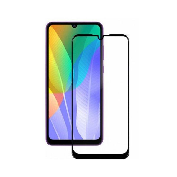 Захисне скло 3D для Huawei Y6p Чорне