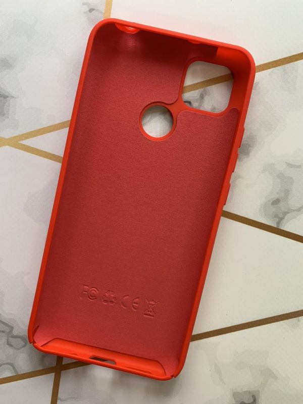 Силіконовий чохол Silicone Case (no logo) для Xiaomi Redmi 9С Червоний