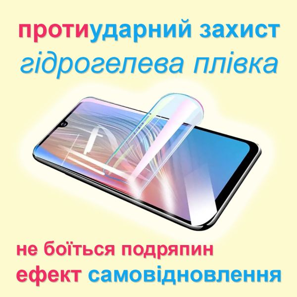 Захисна гідрогелева плівка для Samsung A01 Core