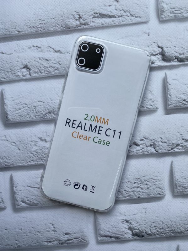 Силіконовий прозорий чохол для Realme C11 2021