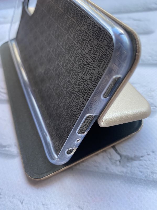 Чохол-книжка з малюнком для Samsung Galaxy A03/A035 Золотий; Фон Зебра (принт 91)