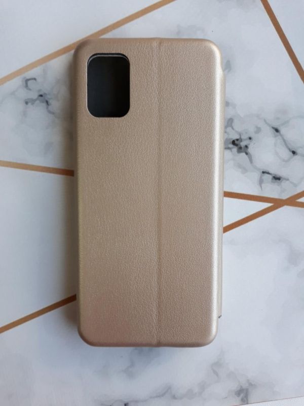 Чохол-книжка з малюнком для Samsung Galaxy A31 Золотистий :: Мрія ніколи не помирає (принт 1)