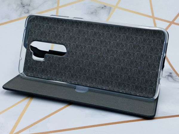 Чохол-книжка з малюнком для Xiaomi Redmi Note 8 Pro Чорний :: Мрія ніколи не помирає (принт 1)