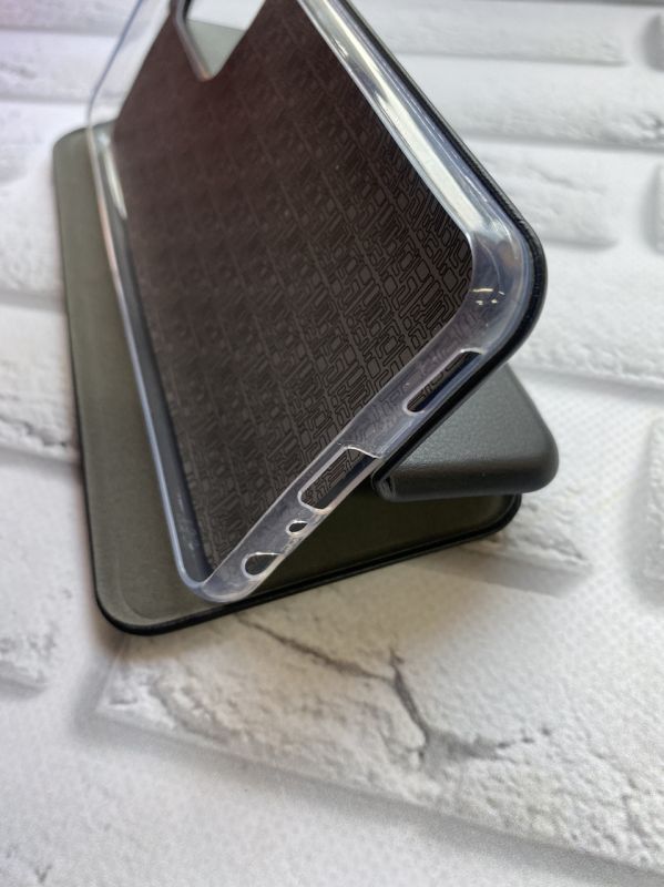 Чохол-книжка з малюнком для Samsung Galaxy A23 Чорний :: Соняшник (принт 274)