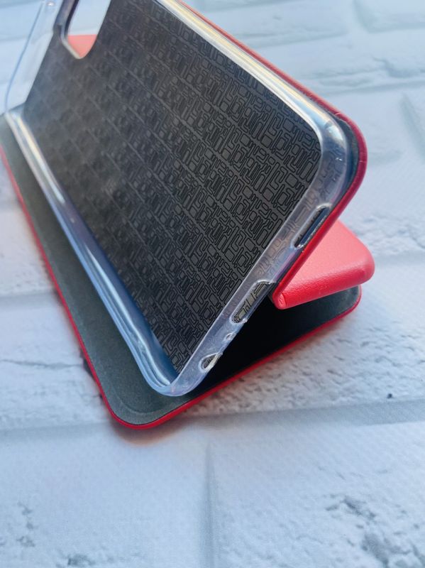 Чохол-книжка з малюнком для Samsung Galaxy A03 (A035) Червоний :: Подорожі. Лондон (принт 326)