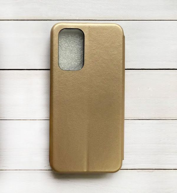 Чохол-книжка з малюнком для Samsung Galaxy A53 4G Золотий :: Скибки кавуна (принт 342)