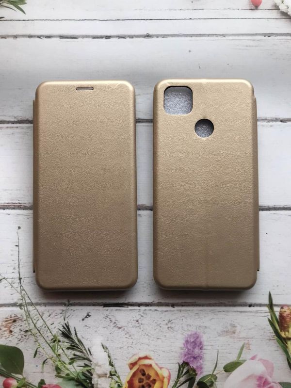 Чехол книжка G-Case для Xiaomi Redmi 9C / 10A Золотистый