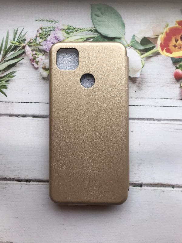 Чехол книжка G-Case для Xiaomi Redmi 9C / 10A Золотистый