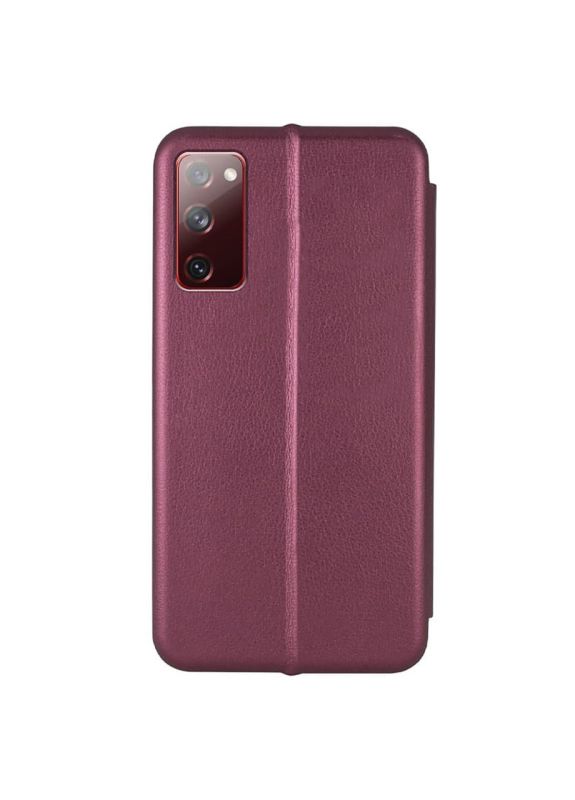 Чохол-книжка з малюнком для Samsung Galaxy S20 FE (G780) Бордовий :: Дівчина з ластівками (принт 16)