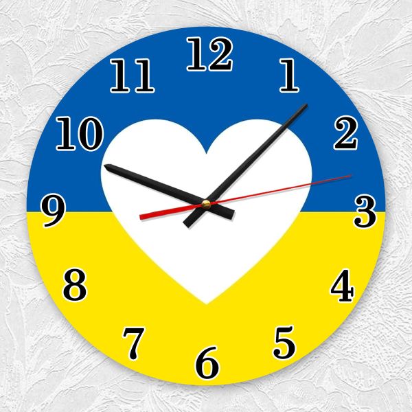 Годинник настінний :: Україна. Серце