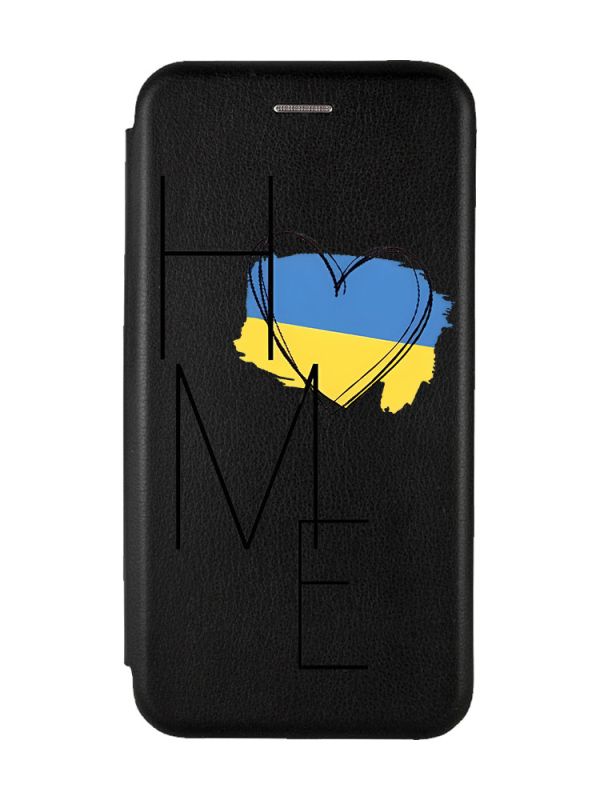 Чохол-книжка з малюнком для Samsung Galaxy A53 4G Чорний :: Дім Україна (принт 353)