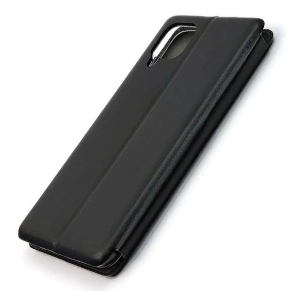 Чохол-книжка з малюнком для Samsung Galaxy A12 Чорний :: Очі (принт 358)