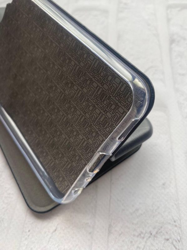 Чохол-книжка з малюнком для Samsung Galaxy M33 5G Чорний :: Дівчина зі стрічкою (принт 25)