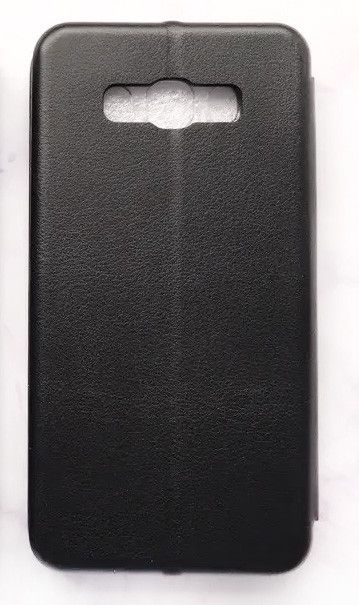 Чохол-книжка з малюнком для Samsung Galaxy J7(2016) J710 Чорний; Дівчина з паспортом (патріотичний принт 13)